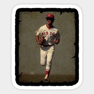 Fred Lynn - Boston Red Sox, 1975 Sticker